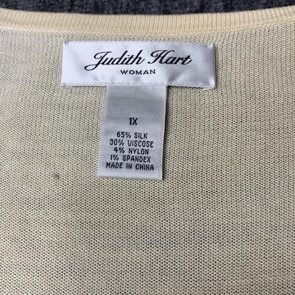 Judith Hart Silk Blend Sweater Size 1X - Picture 3 of 5